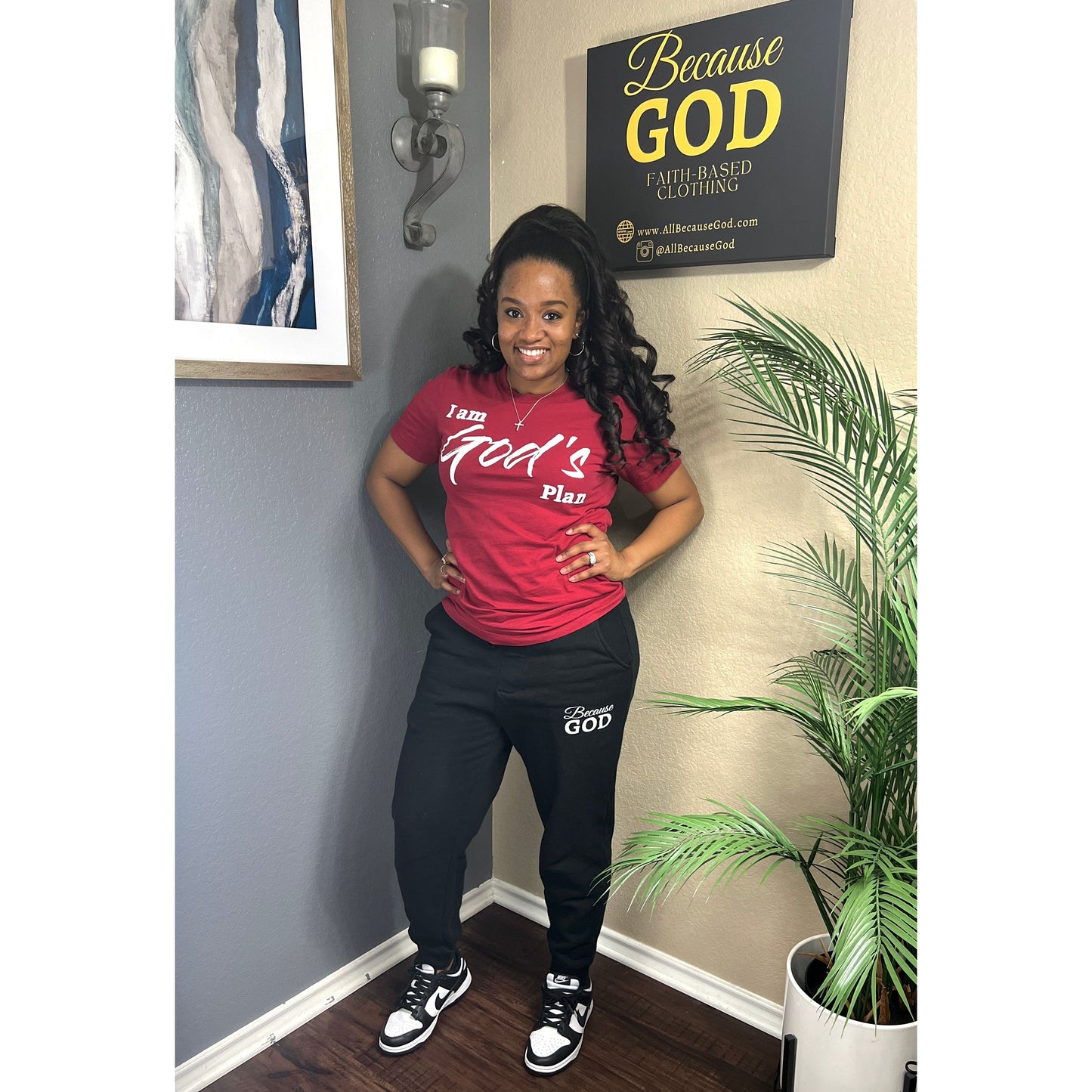 I Am God's Plan - Red