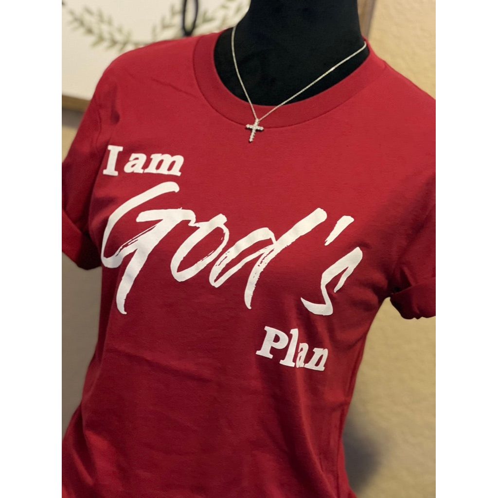 I Am God's Plan - Red