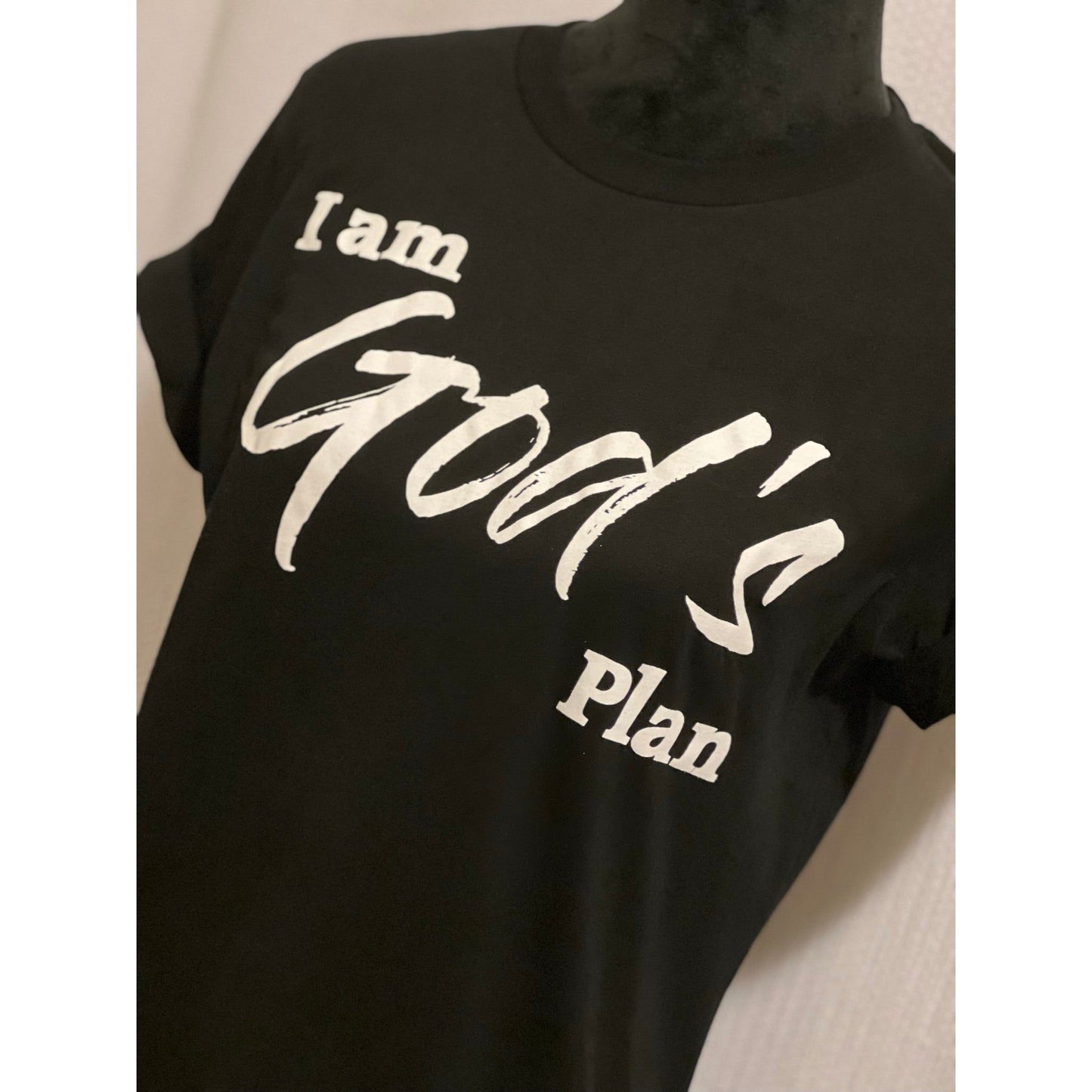 I Am God's Plan - Black