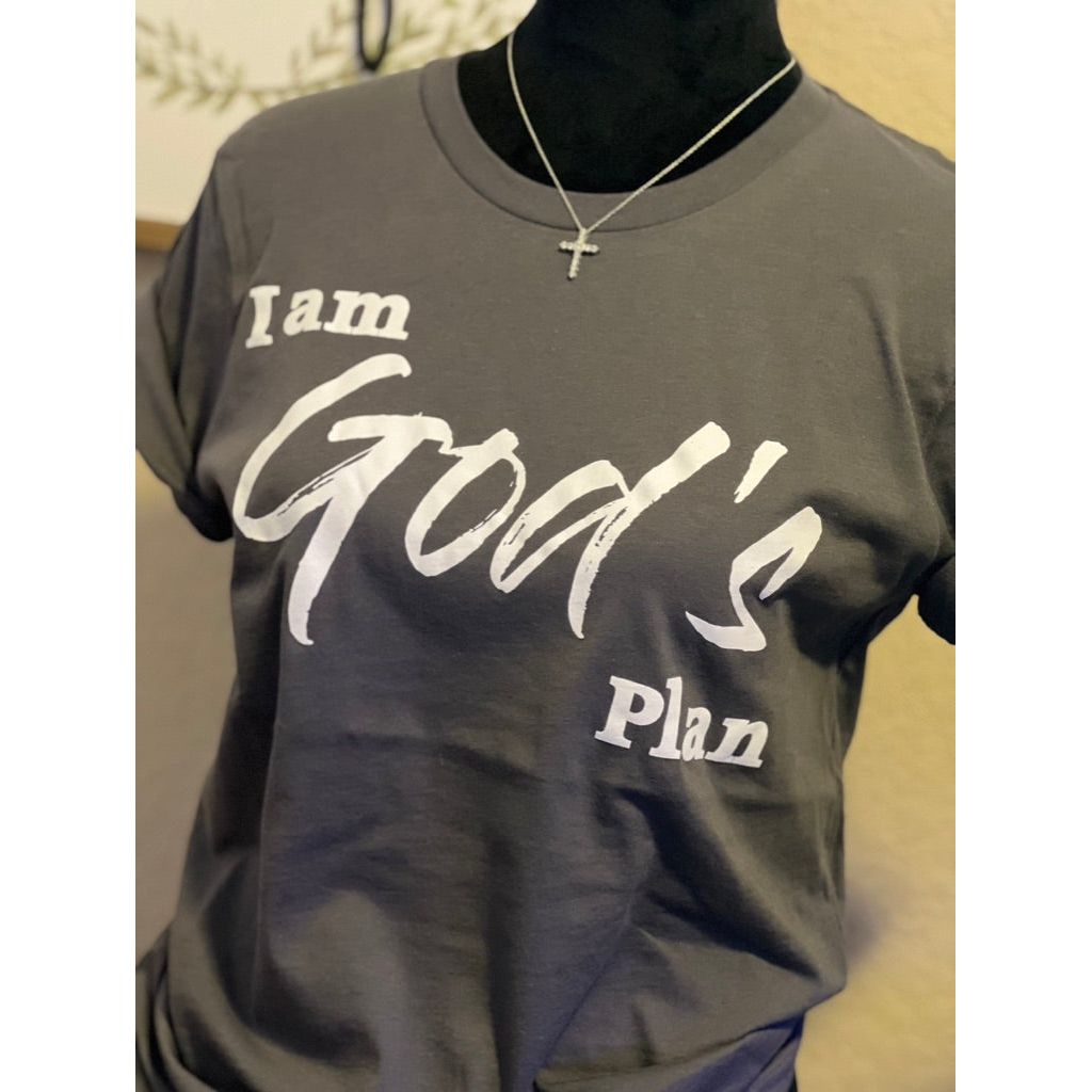 I Am God's Plan - Cement Gray