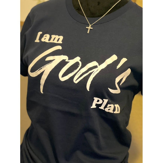 I Am God's Plan - Navy Blue